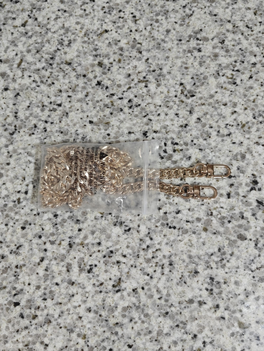Heavy duty bag chain (crossbody, gold)